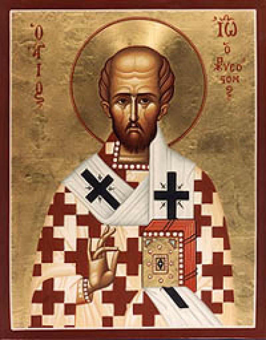 W marcu rozsyłamy myśli św. Jana Chryzostoma. Poniżej trochę informacji o nim.